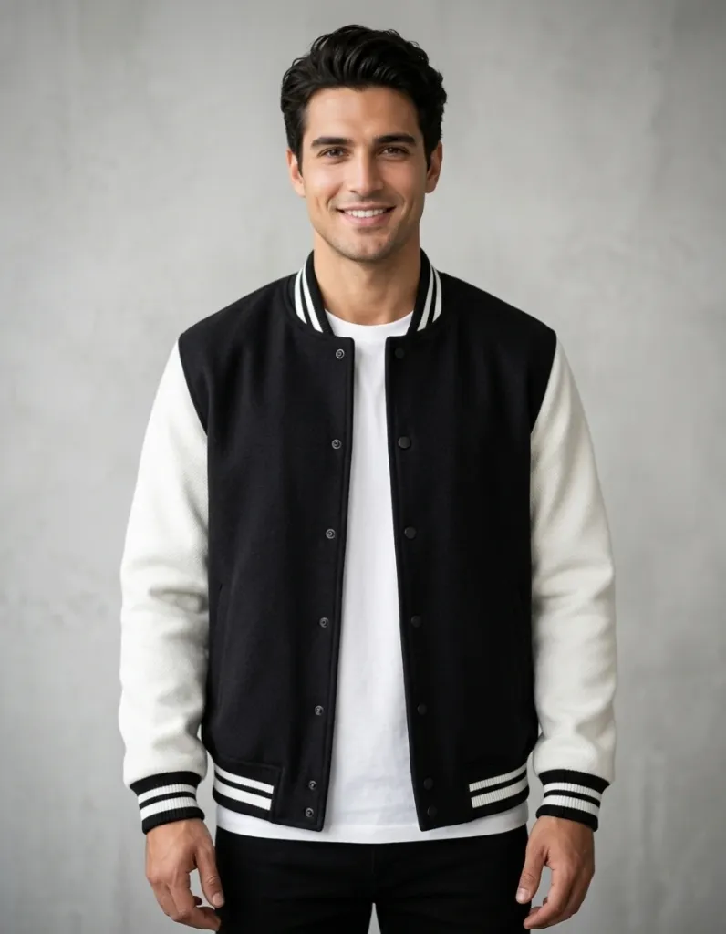 Varsity jacket (Red, XS)